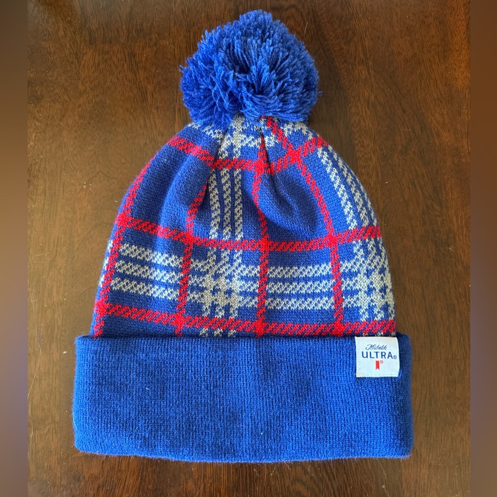 Michelob Ultra Pom Beanie